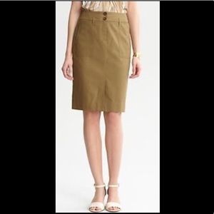 Banana Republic Safari Pension Skirt!